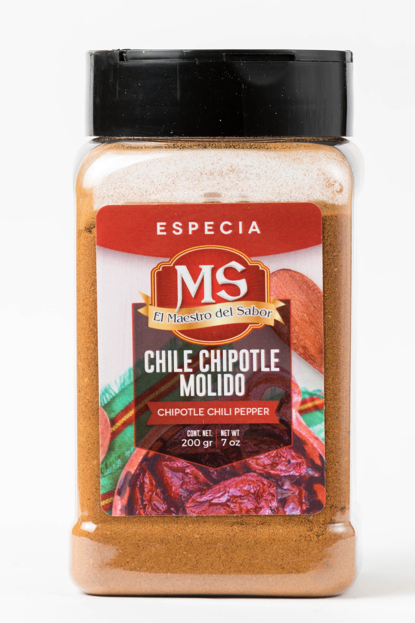 Chile chipotle molido