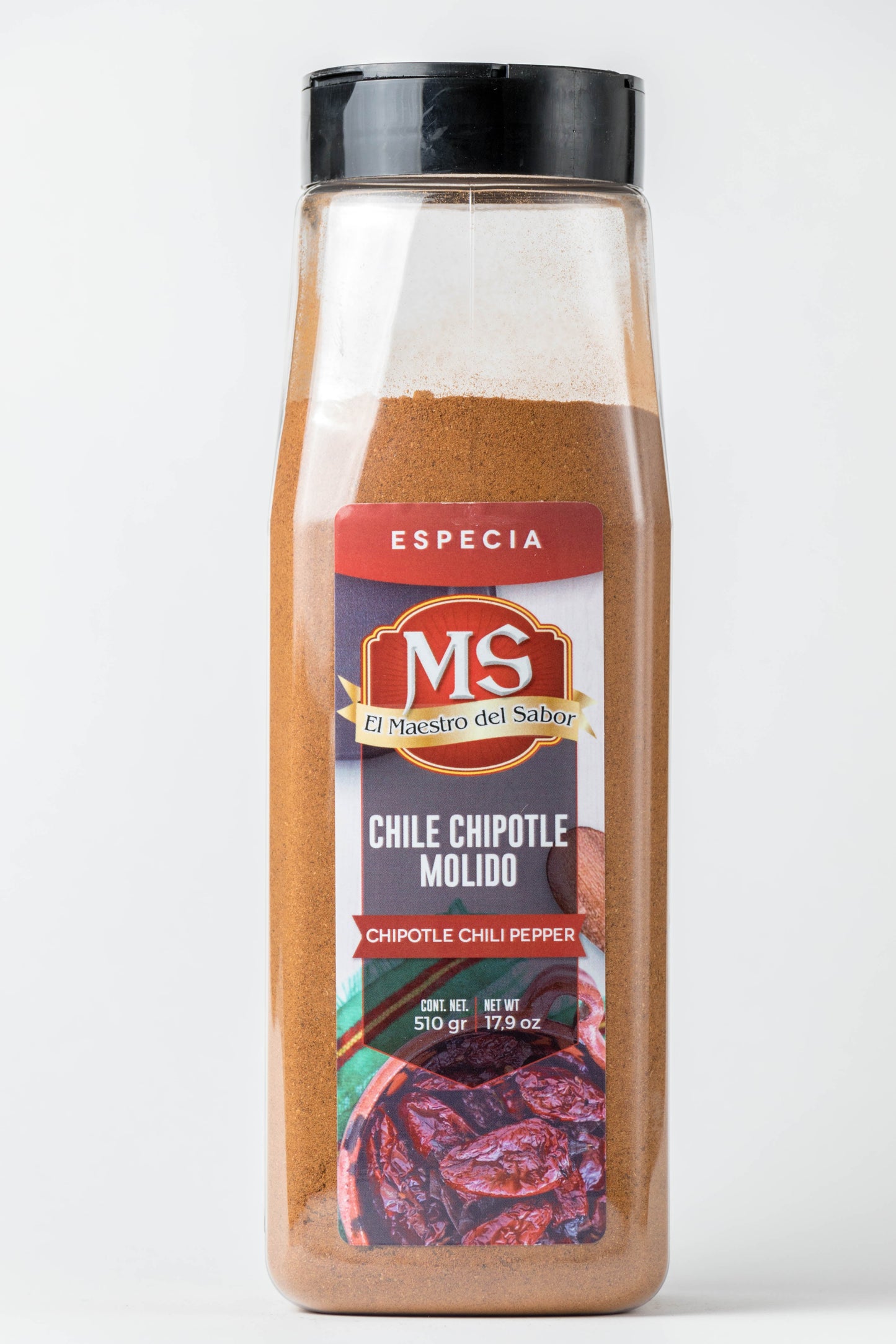 Chile chipotle molido