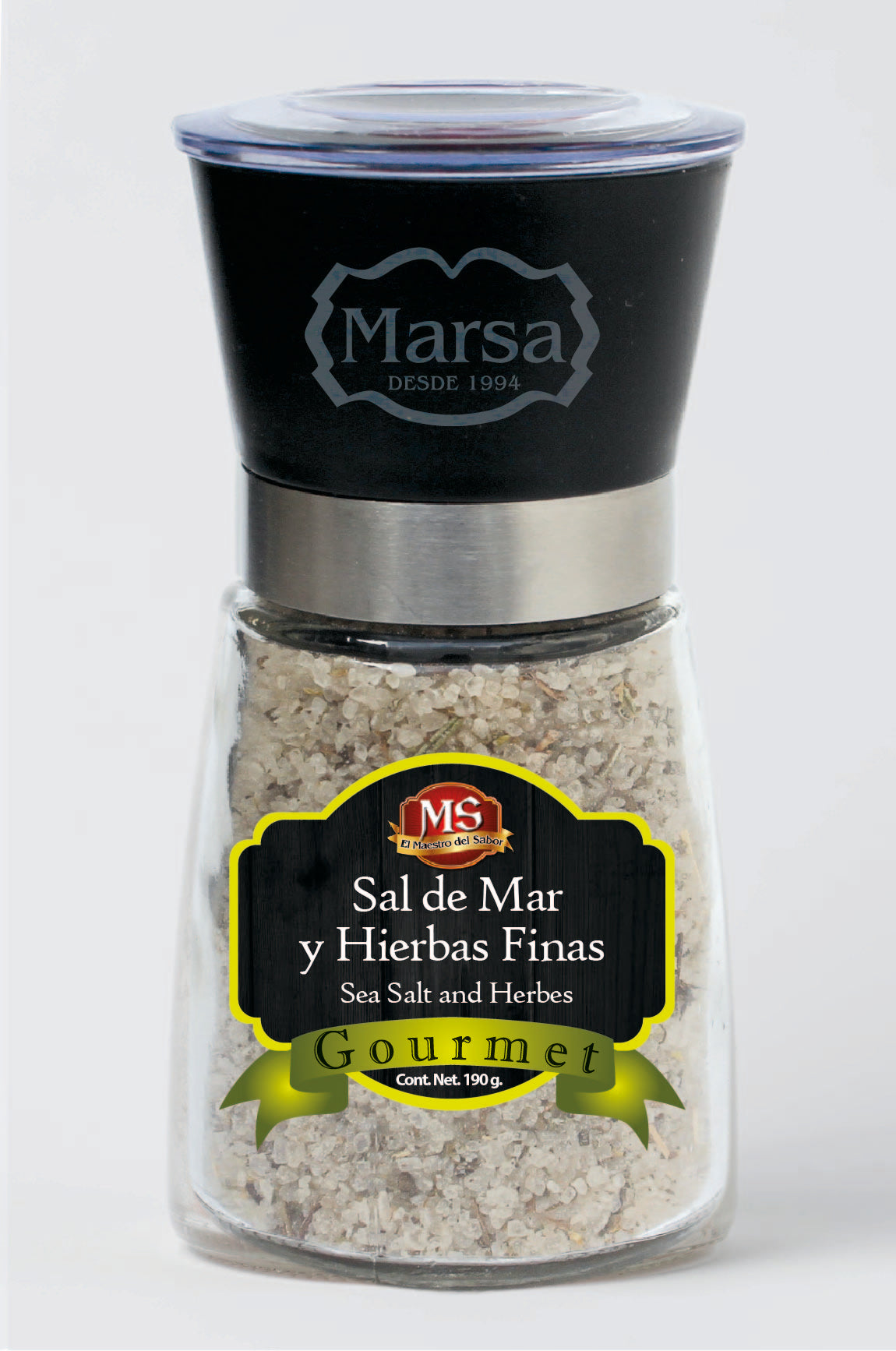 Sal de mar y hierbas finas gourmet